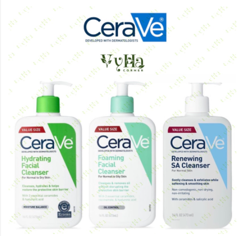 - sữa rửa mặt cerave mỹ