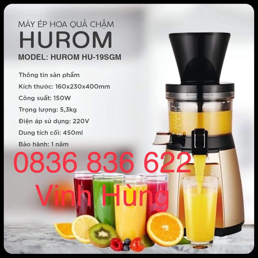 Máy ép chậm hurom, máy ép trái cây Hurom HU-19SGM ( Thương hiệu Hàn Quốc )