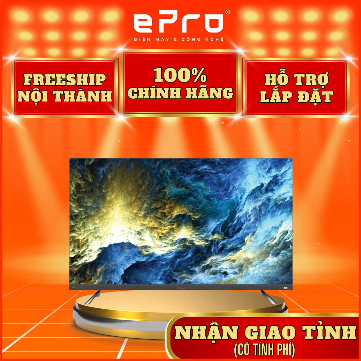 Smart Tivi Casper 4K 75inch 75US8000