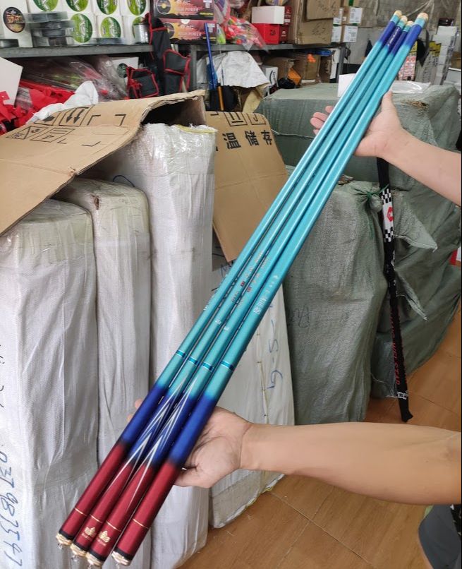 [TẶNG NGỌN] Cần Câu Tay Handing 6H Carbon Cao Cấp Tùy Chọn , Cần Câu Đài Handing 6H