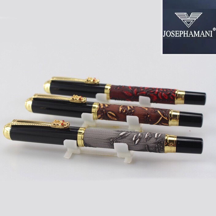 Bút ký doanh nhân Flowers hợp kim cao cấp BK01 - Tặng Kèm Hộp Da và 1 Ruột Mực