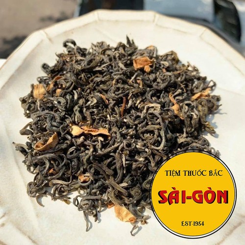 Trà xanh ướp hoa bưởi