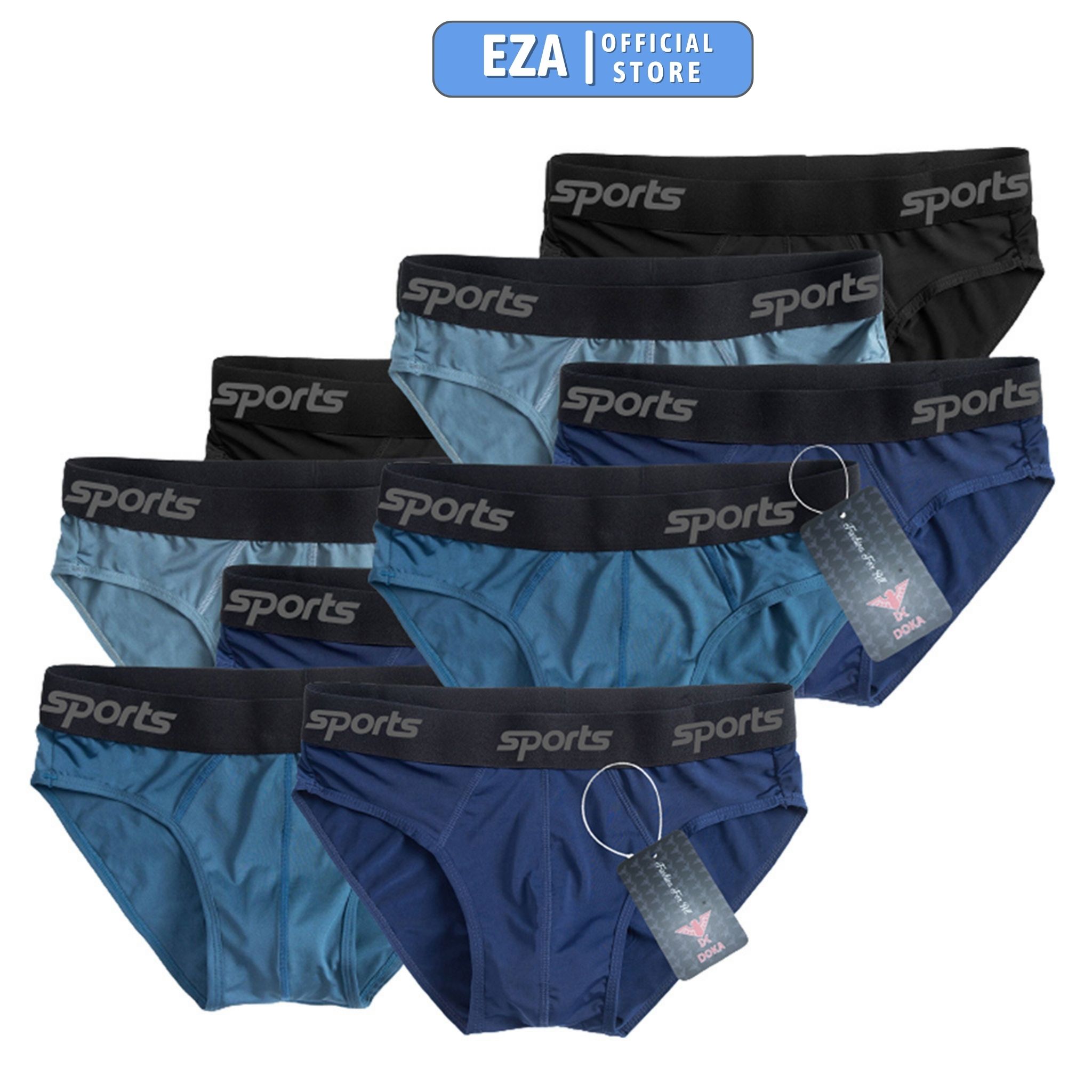Quần Lót Nam, Combo 7 quần Cao Cấp, Quần Xịp, Sịp Nam Dokafashion Vải Thun Lạnh Nhiều Màu Đủ Size  QLDK17