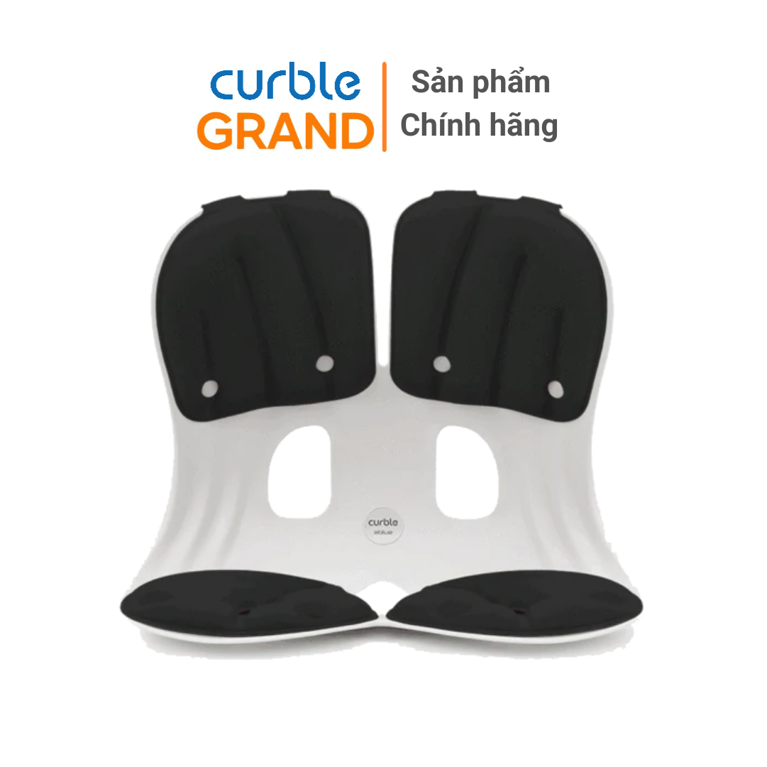 [Chính hãng Ablue] Ghế chỉnh dáng ngồi đúng, chống gù Curble Grand - Premium Model. # Lớn hơn # mạnh mẽ hơn. Phù hợp mọi đối tượng cân nặng từ 65kg (Nam, Nữ) (Made in Korea)