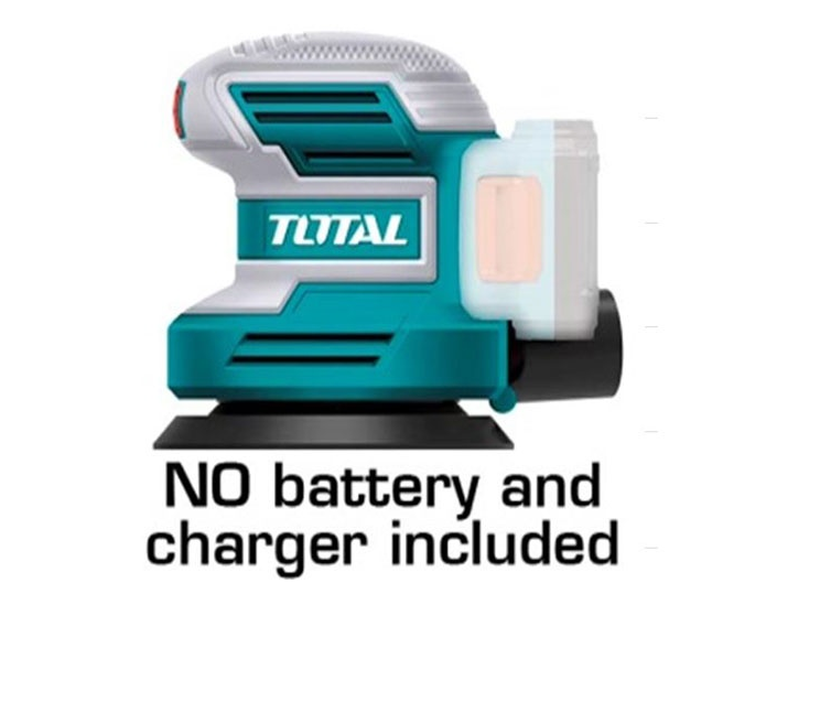 20v máy chà nhám tròn dùng pin 125mm total trosli2001