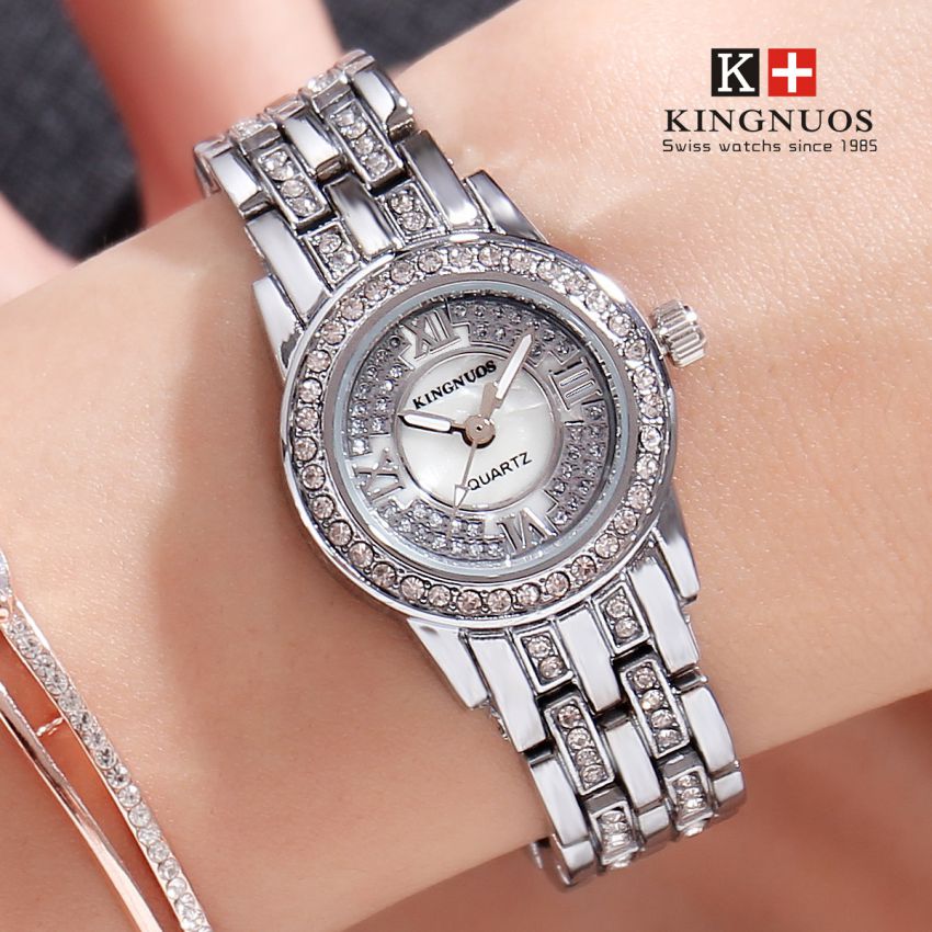 Đồng hồ nữ 3568 dt kính tráng sapphire, đồng hồ nữ, đồng hồ nữ đẹp, đồng hồ chống nước , mua đồng hồ bảo hảng 1 năm