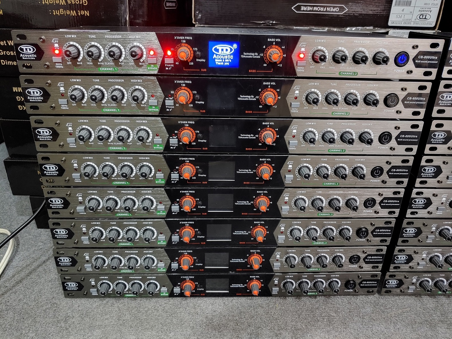 Nâng tiếng TDacoustic CB800 Ultra hàng mới