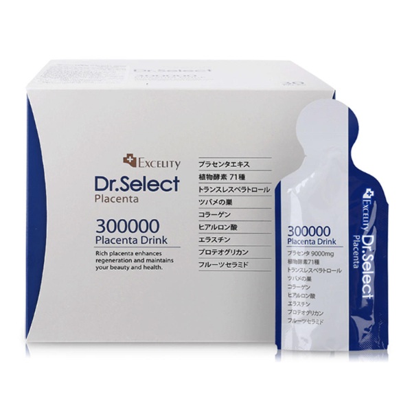 Tinh chất nhau thai heo dr.select placenta drink 300000 của nhật bản