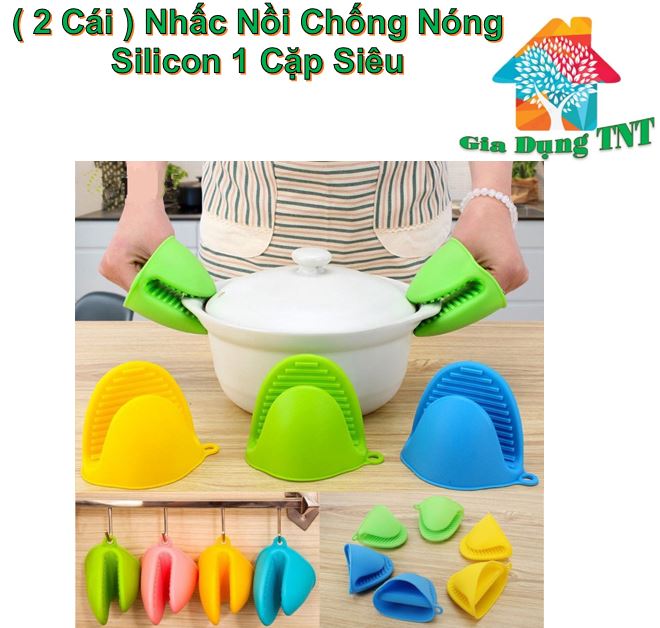 Dụng cụ bắc nồi silicon mềm