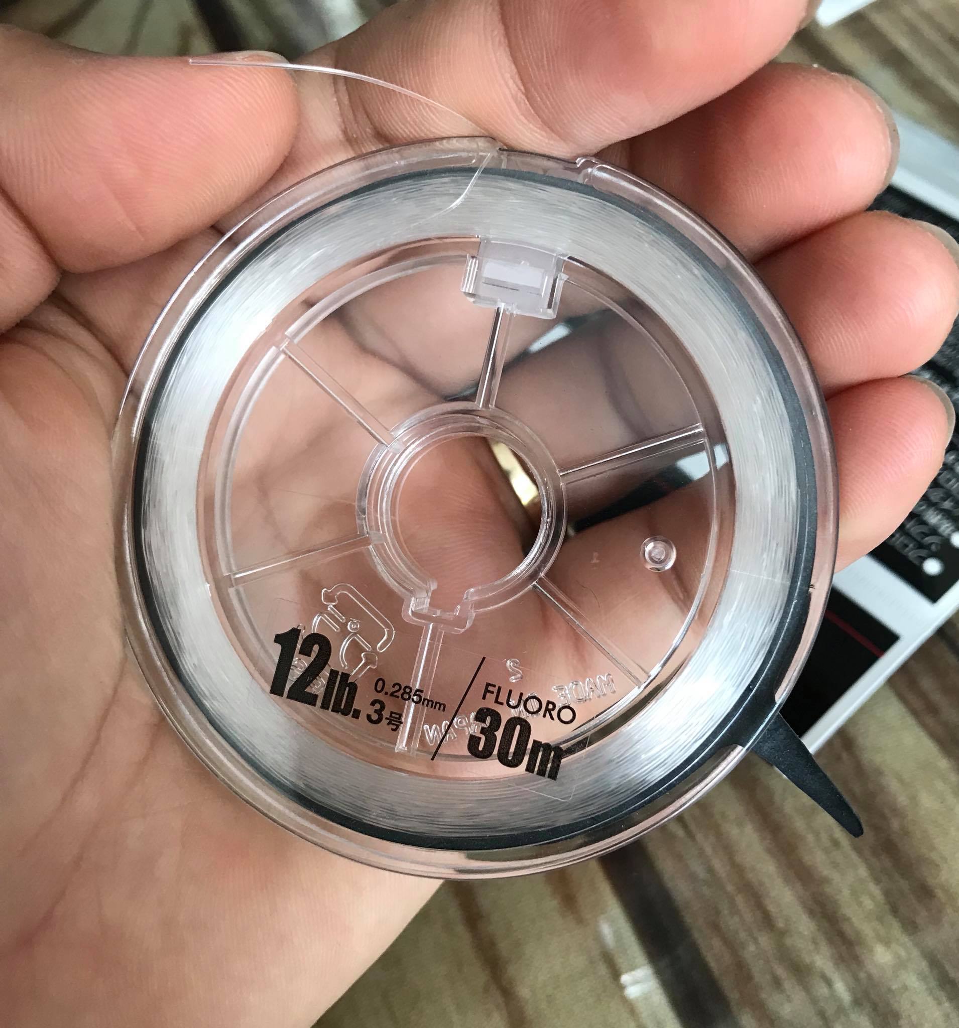 Dây fluoro shock leader dùng làm link, thẻo câu cá