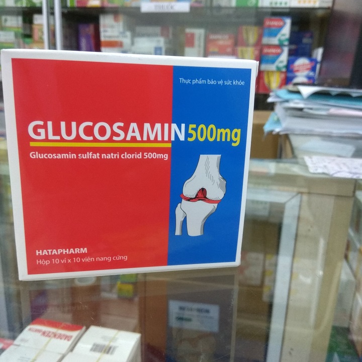 [ COMBO 2 hộp ] Viên uống bổ sung dịch chất nhờn cho khớp Glucosamin 500 của dược phẩm Hà Tây