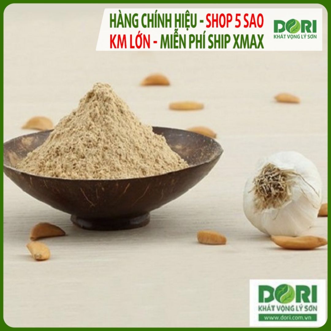  Bột tỏi nguyên chất - Dori Thơm Thơm - 25g - Gia vị Việt Nam - Bột gia vị 