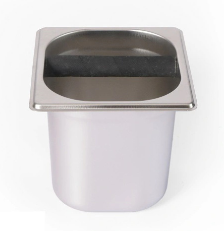 Hộp đựng bã cà phê inox - hộp đập bã cà phê