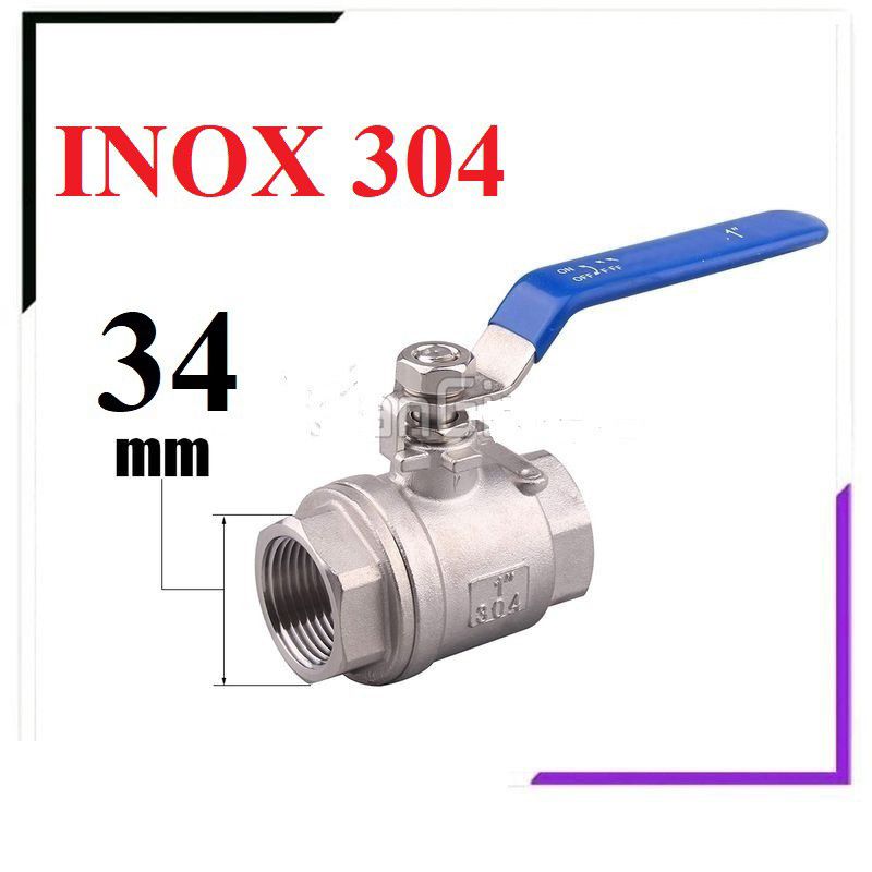 Van bi 34mm 1" inox 304