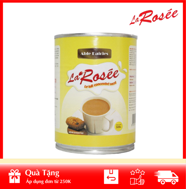 Sữa đặc có đường larosee 380gr