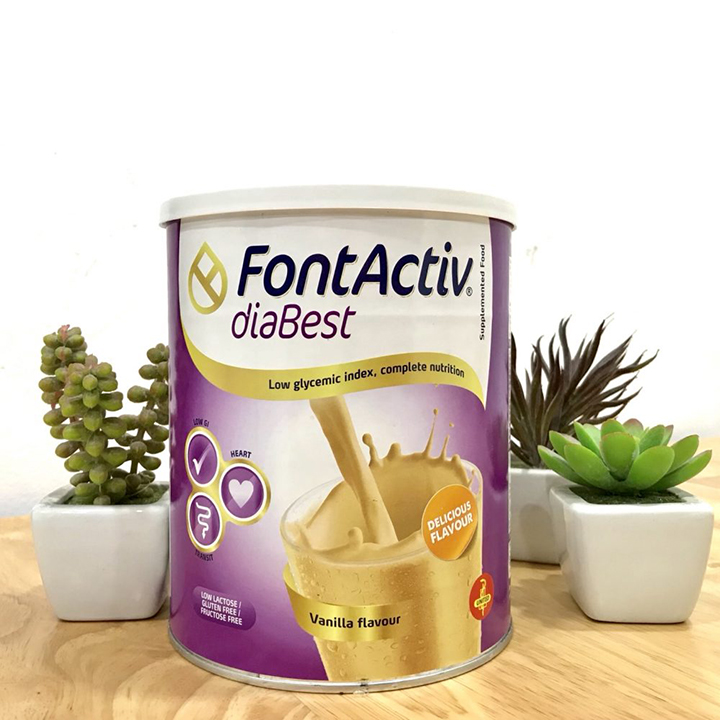 FontActiv Diabest 400gr - Sữa Bổ Sung Dinh Dưỡng Cho Người Đái Tháo Đường - Sữa cho người tiểu đường