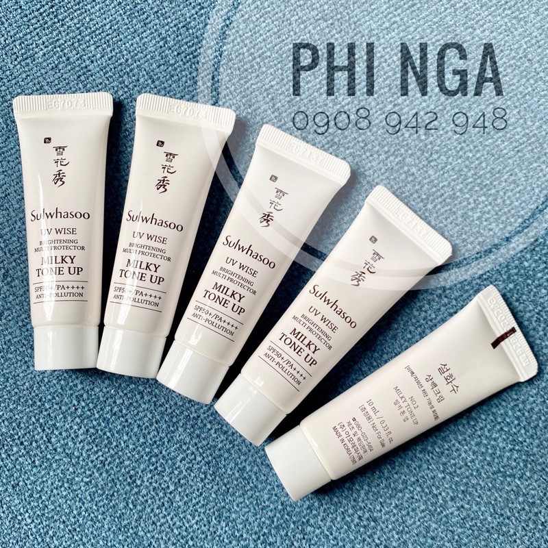 Date 2026 kem chống nắng xịn sulwhasoo 10ml nâng tông dưỡng sáng da