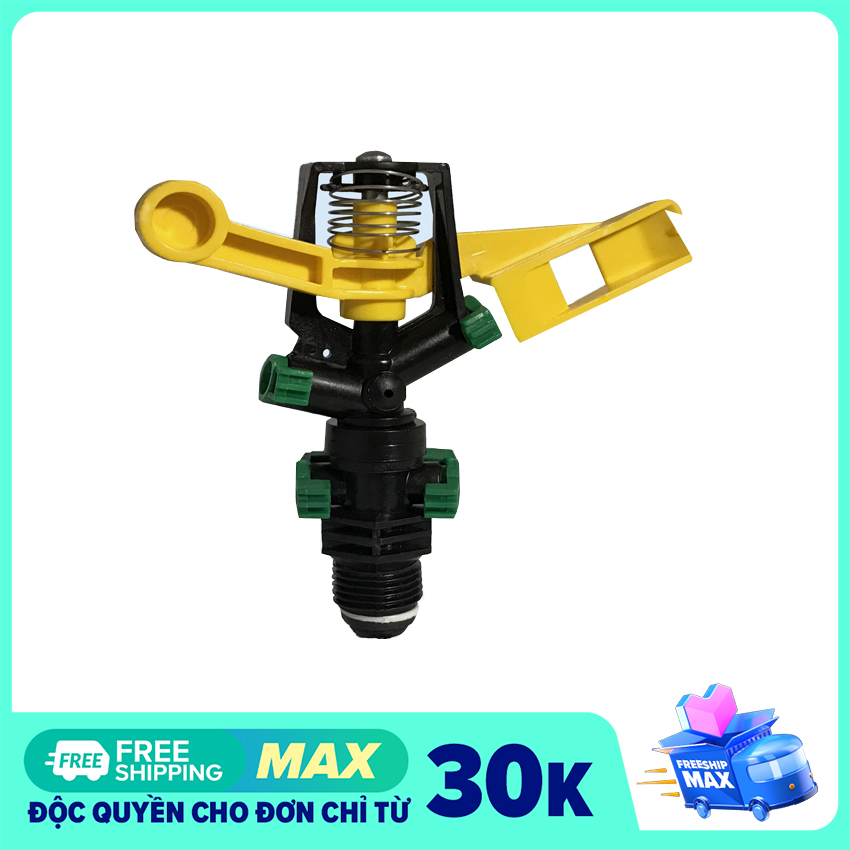 [HCM]Béc phun cánh đập chuồn chuồn 2 tia ren ngoài 21 chuyên tưới cây công nghiệp cây ăn quả cỏ trồng