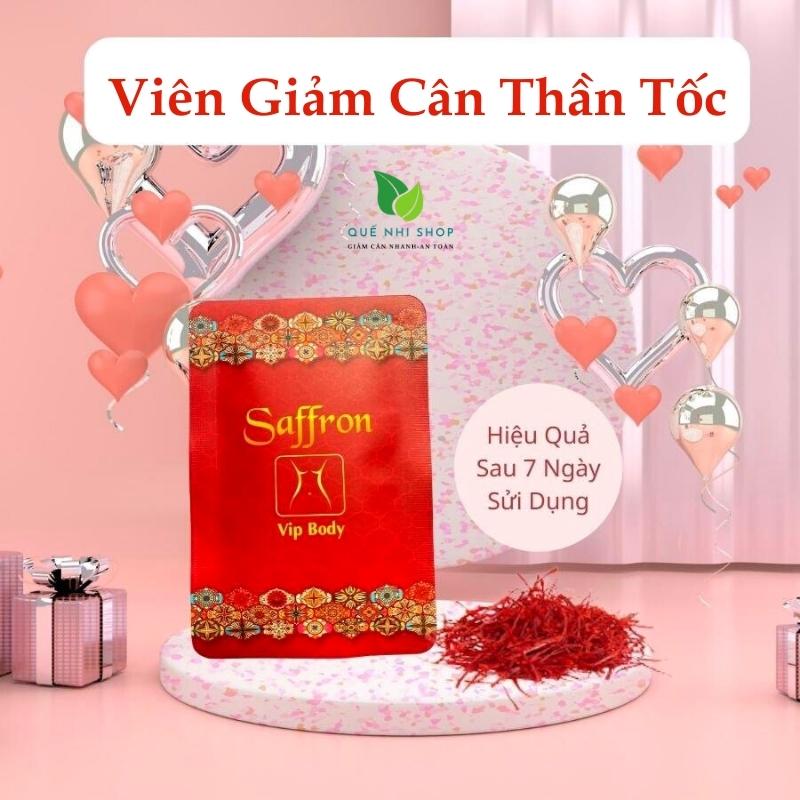 Viên uống giảm cân saffron chính hãng nhật bản giúp giảm cân nhanh an toàn hồi sinh vóc dáng chị em phụ nữ sau 7 ngày sử dụng