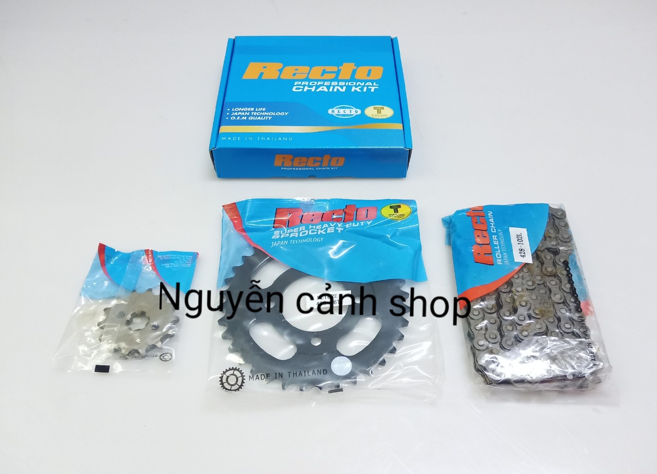 Sên nhông dĩa xe sirius recto