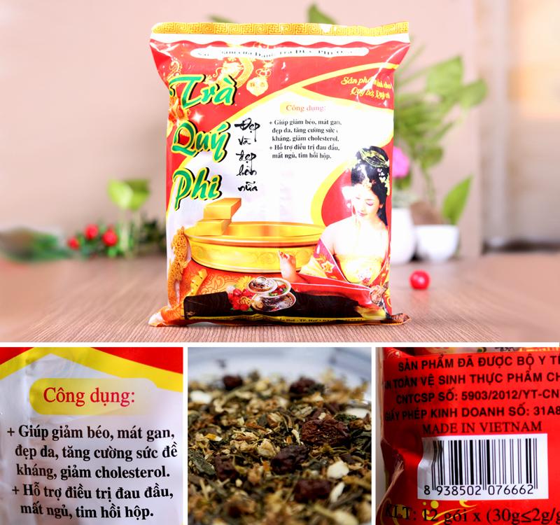 Trà Quý Phi cung đình Huế Đức Phượng