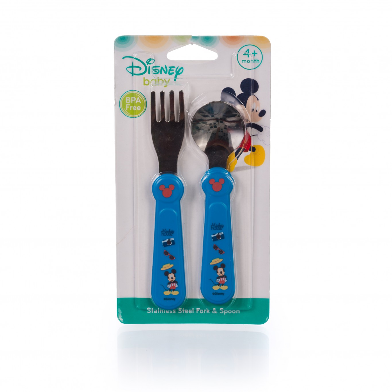 [ HÀNG THÁI CAO CẤP]  Bộ muỗng nĩa inox in hình đáng yêu cho bé tập xúc , bộ Thìa Dĩa cho bé tập ăn, chất liệu inox không gỉ, an tooàn cho bé, trợ ship toàn quốc, Tulifly Store