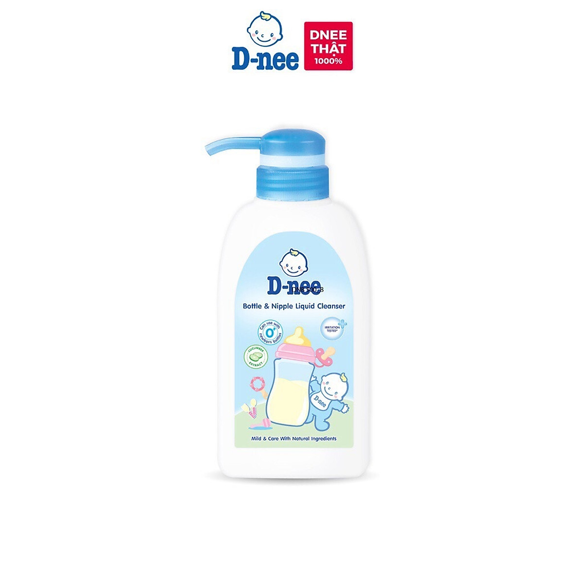 Nước súc bình sữa, rửa rau củ quả dnee chai 500ml chính hãng thái