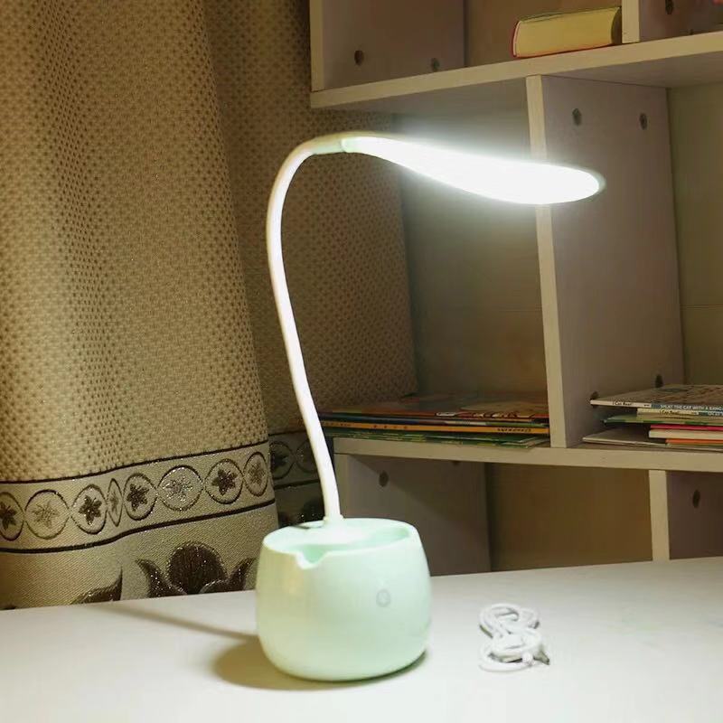 Đèn bàn học 3 chế độ sáng chống mỏi mắt-Lá