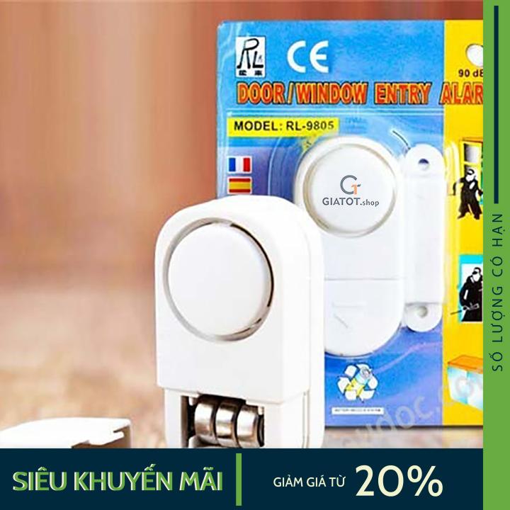 Thiết bị chống trộm có còi hú rl-9805 - thiết bị cảm ứng- thiết bị báo động