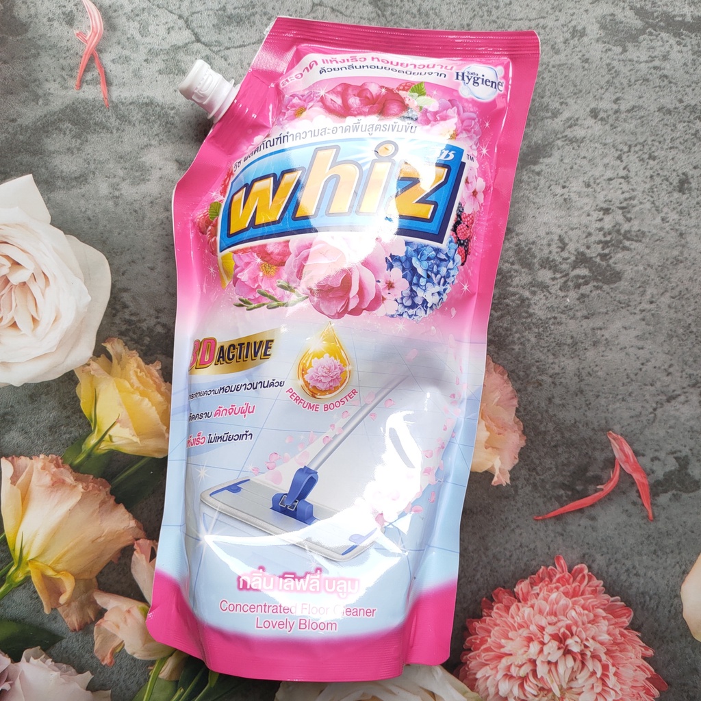 Nước Lau Sàn WHIZ 3D HYGIENE 650ml Thái Lan