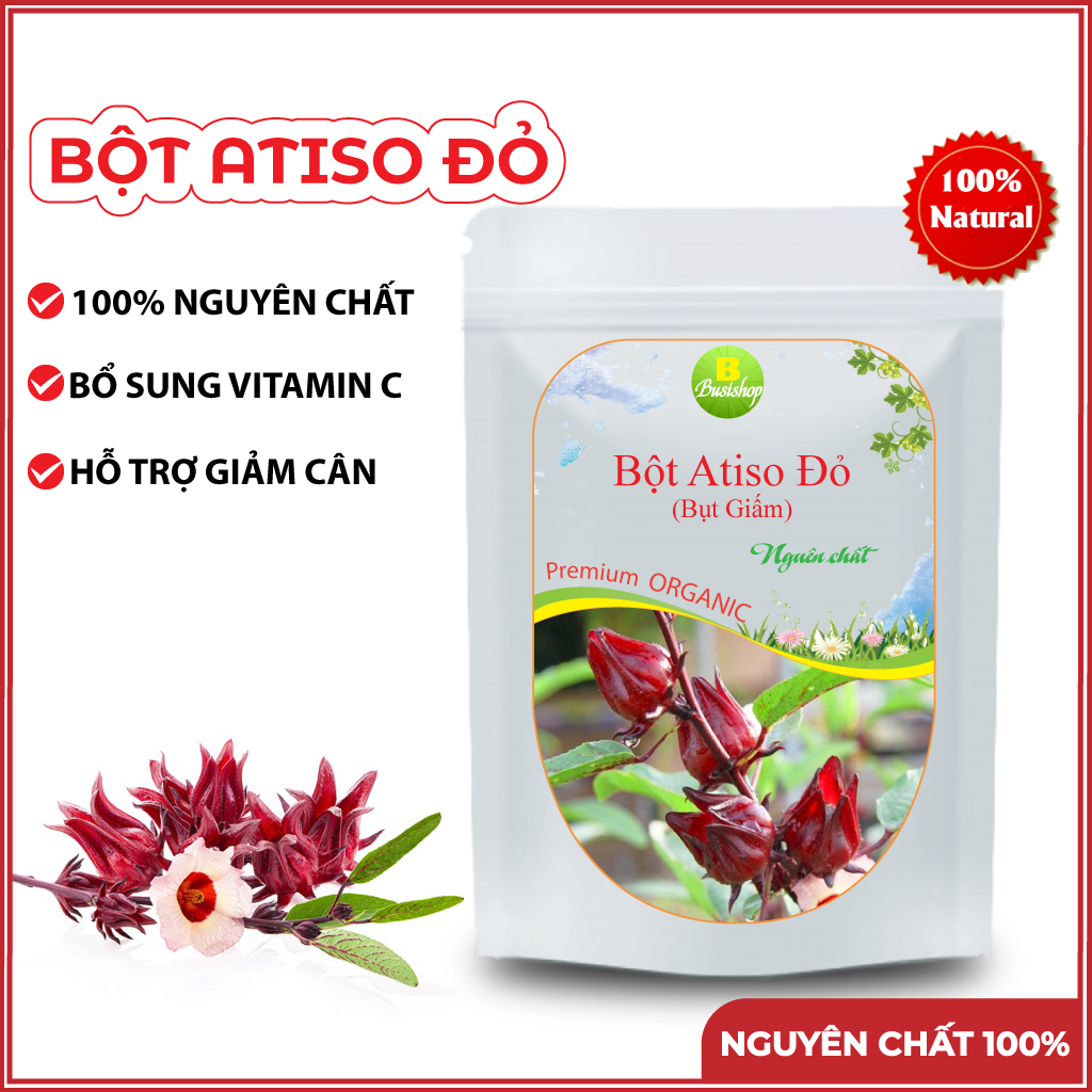 Bột atiso đỏ nguyên chất 100g