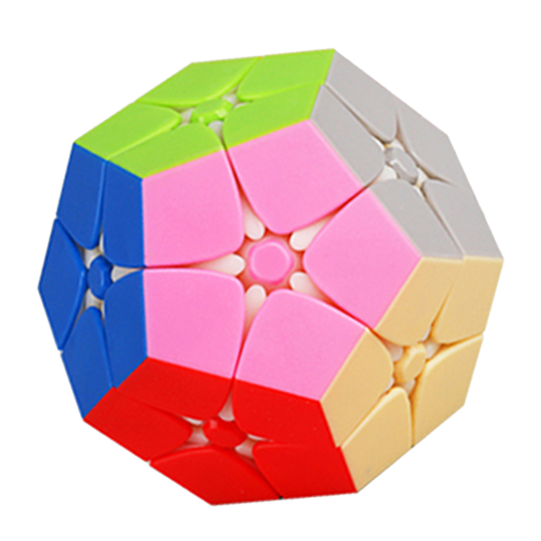 Rubik, Shengshou, Tank Cube Megaminx Stickerless, Biến thể 12 mặt không viền