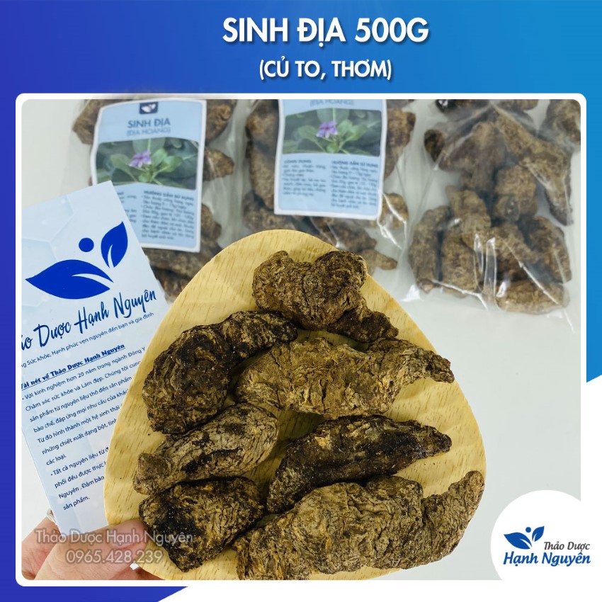 Củ Sinh Địa 500g (Củ Sanh Địa)