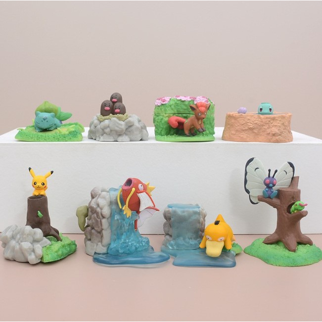 Mô hình, figure Pokemon cực đẹp, sắc nét, dễ thương part 3+Tặng 1 hình xăm dễ thương bất kỳ