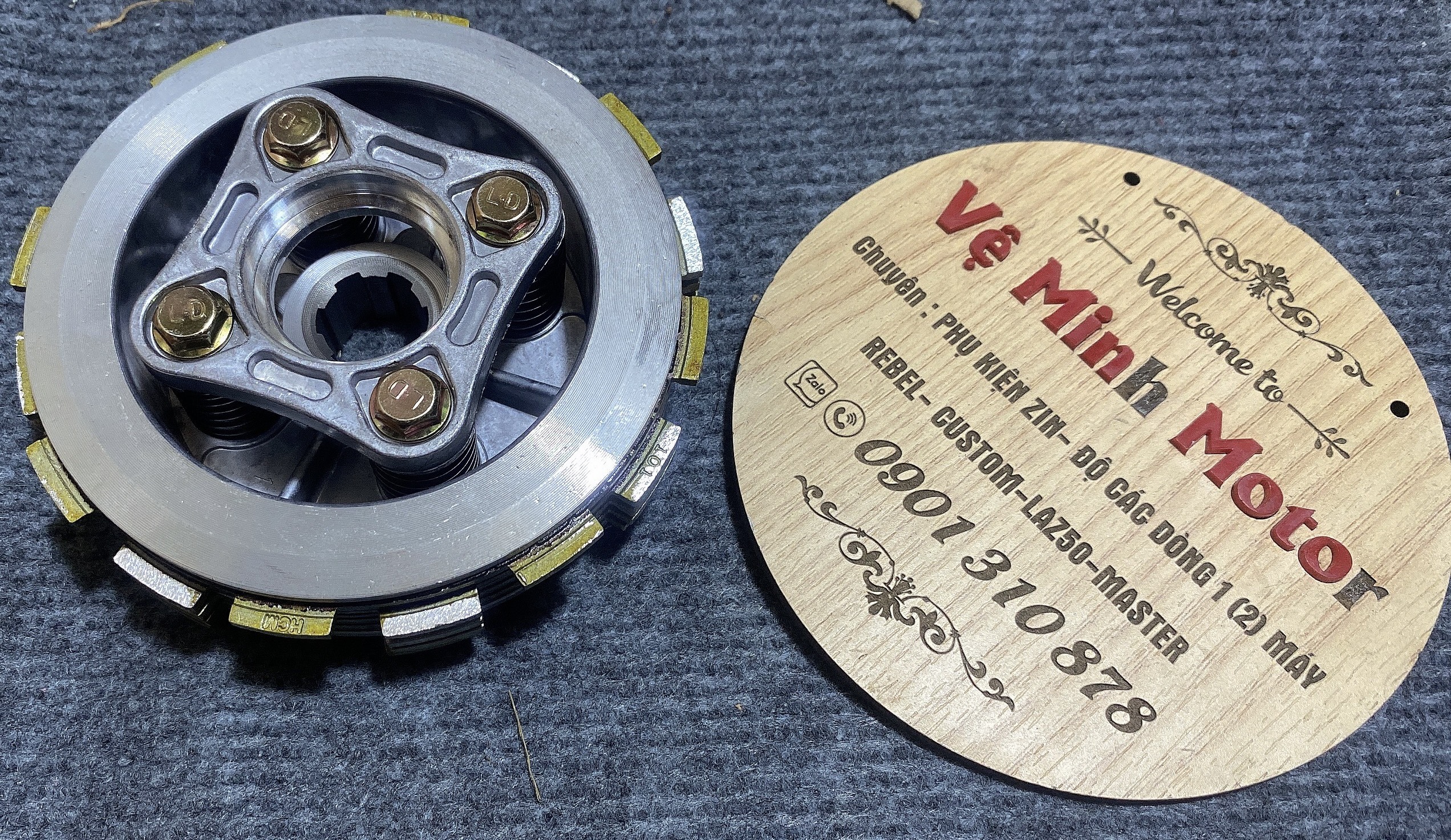 Bộ nồi honda master 125,custom 125,l.a 250,cb 250,wolf 125,rebel 125,150,170,250,cd 125