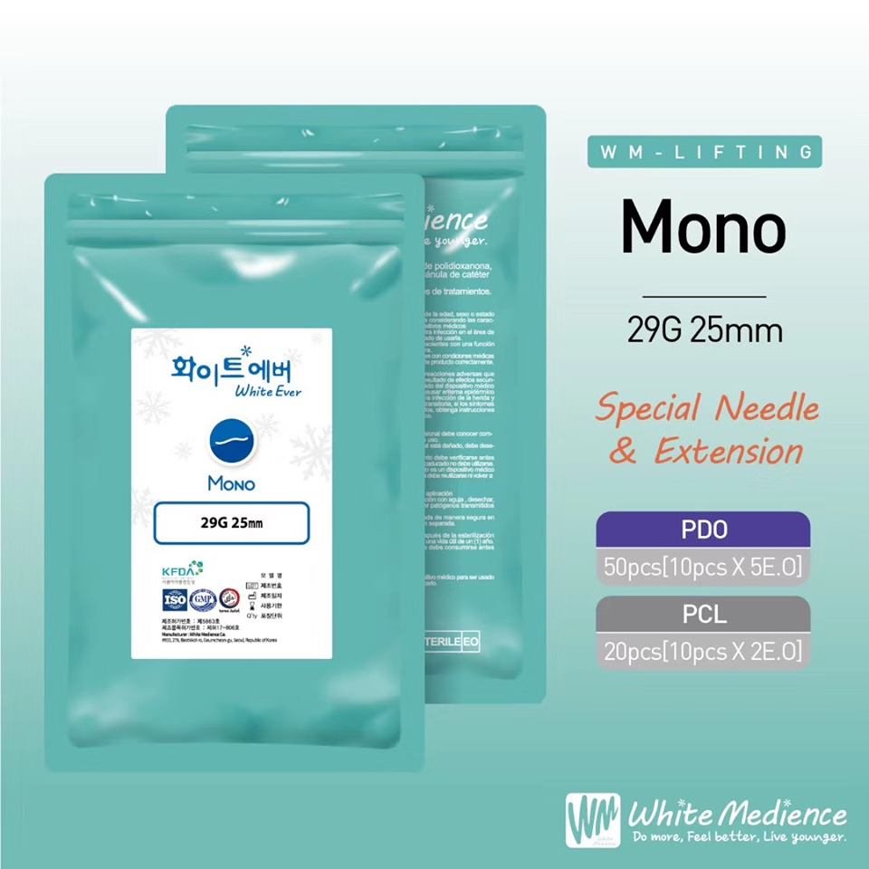 Chỉ thẩm mỹ - Chỉ Mono trẻ hóa xóa nhăn - White Medience