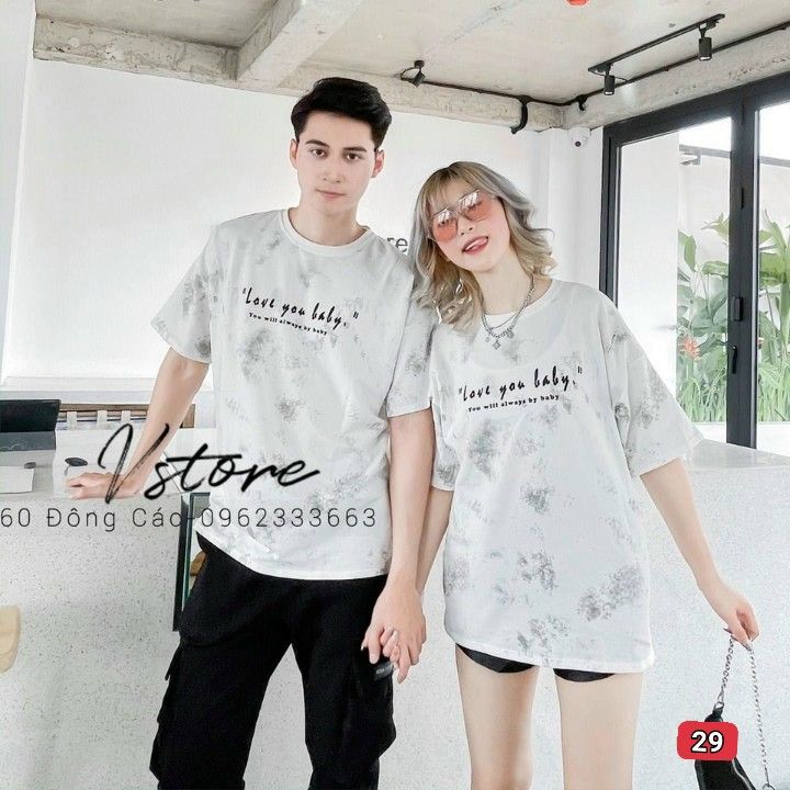[Hoàn Tiền 15%] Áo thun nam nữ cao cấp ,chất liệu thun xịn ,ko nhăn ko xù , co giãn tốt DIỄM NHI SHOP KV010