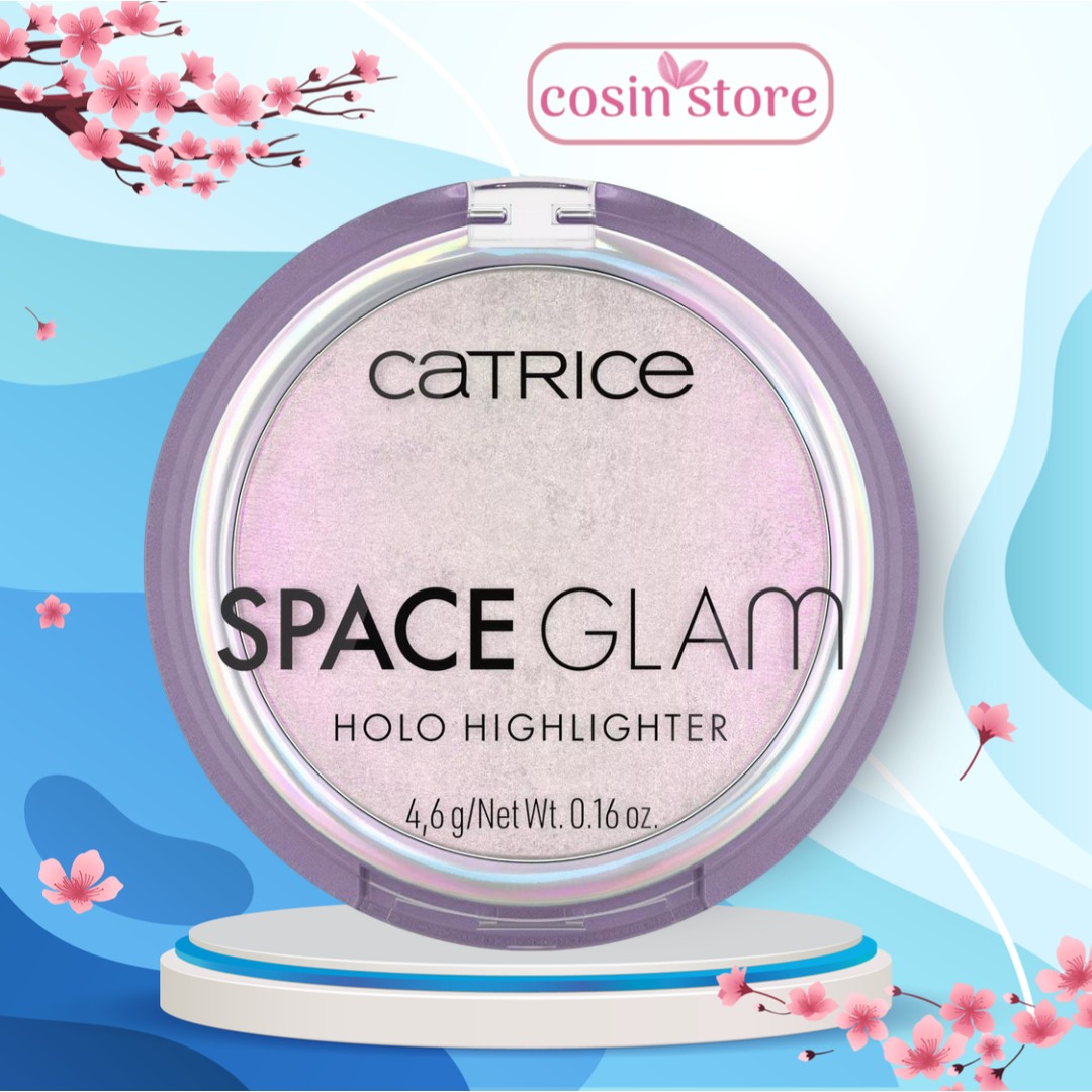 Phấn Bắt Sáng Catrice Space Glam Holo Highlighter 4,6g Tỏa Sáng Ngay Với Ánh Nhũ Đa Sắc Cosin Store