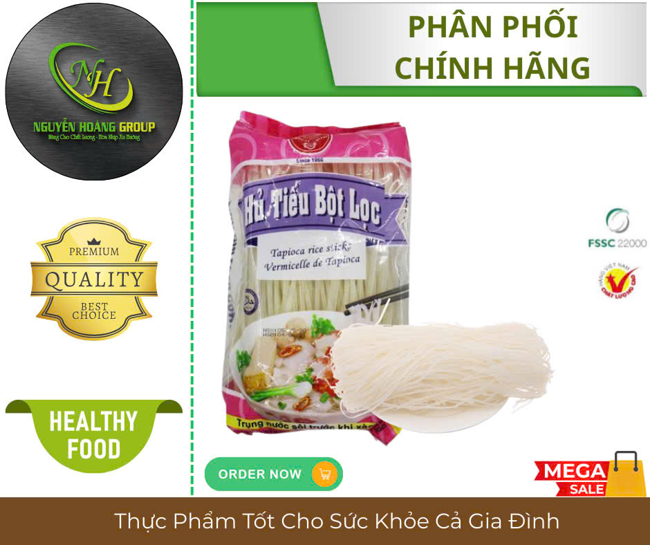 Hủ Tiếu Bột Lọc Bích Chi Túi 400g