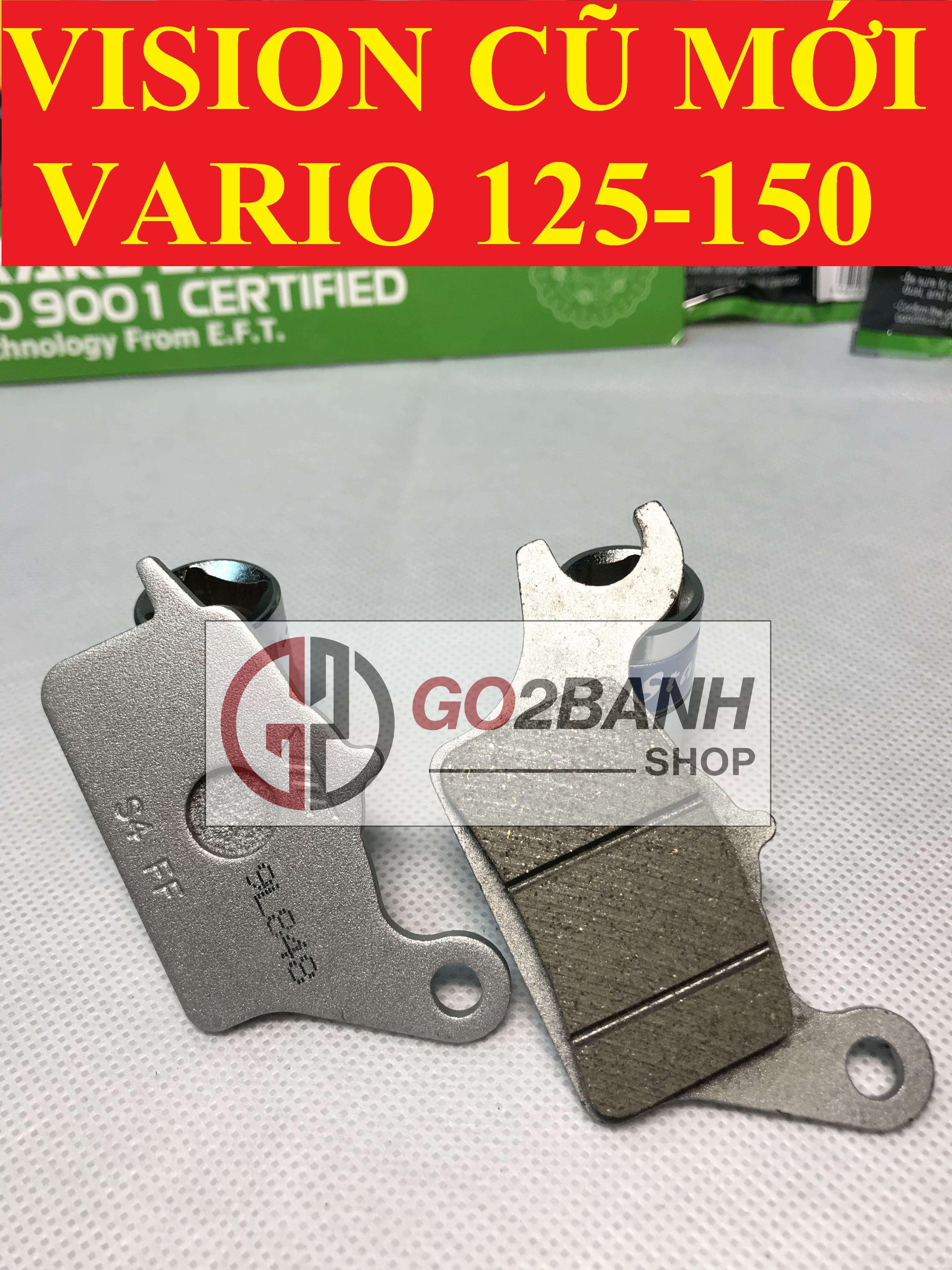 Bố thắng đĩa vtc vision các đời, vario 125-150