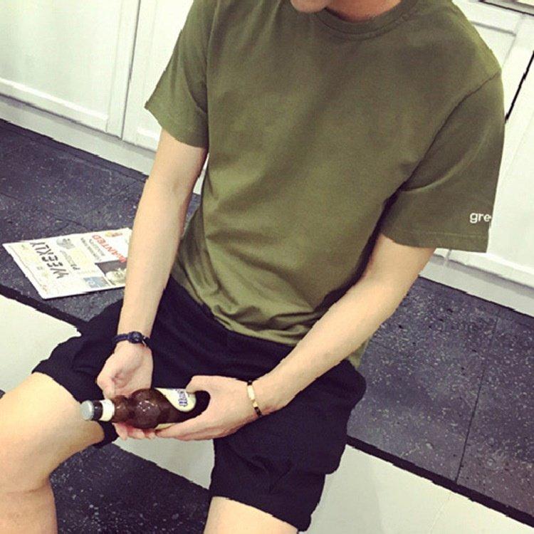 Áo thun nam mẫu mới 2019 yame nms626689 dark green