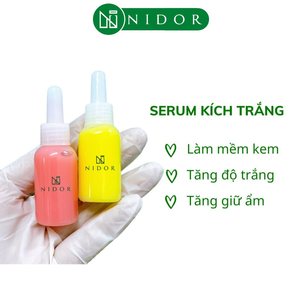 Serum Kích Tẩy Trắng Cực Mạnh pha kem 10ml