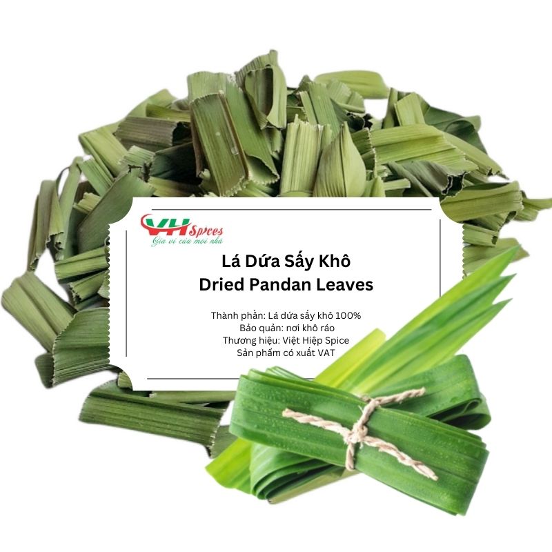 Lá dứa sấy khô túi 1kg việt hiệp