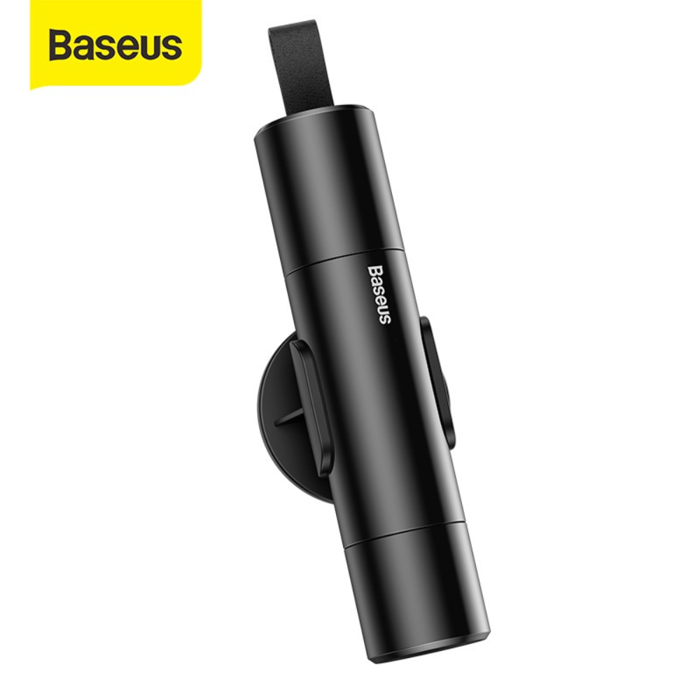 Búa thoát hiểm ô tô Baseus - Dụng cụ thoát hiểm 2in1 đập kính cắt dây đai trường hợp khẩn cấp cho xe hơi oto ...
