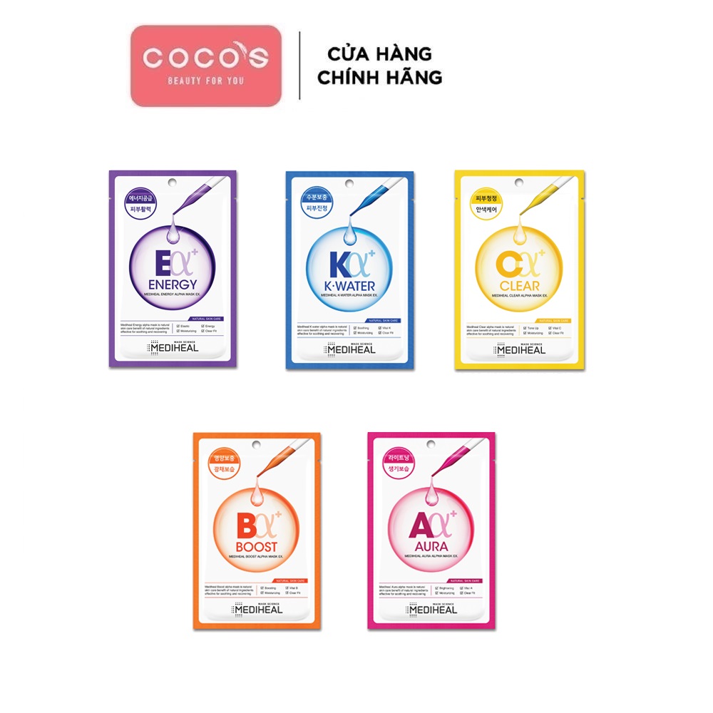 Mặt nạ mediheal alpha mask ex 23ml