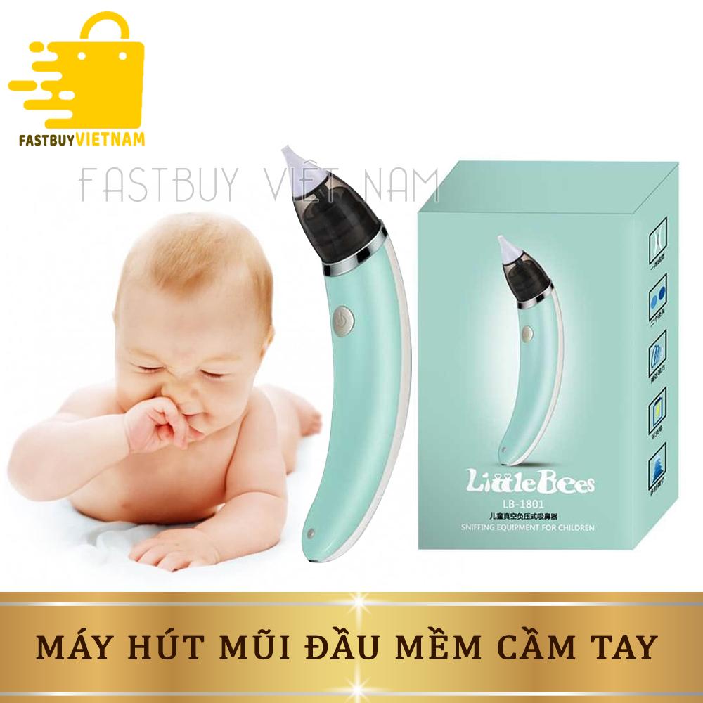 Máy hút mũi tự động cho bé, vệ sinh thông mũi tự động cho bé bi nghẹt, viêm