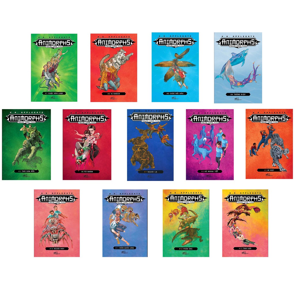 Sách - bộ animorphs - người hóa thú - 6 - tù nhân