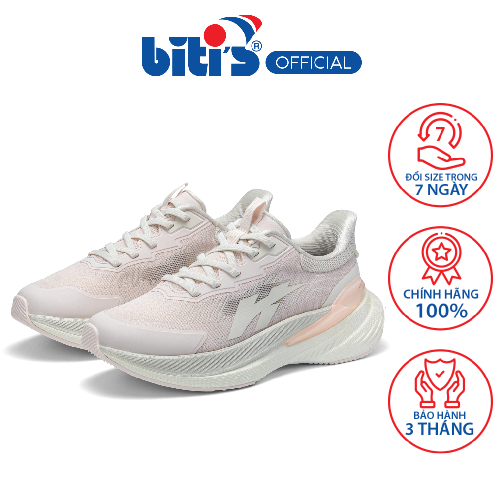 Giày Thể Thao Biti's Hunter Easy Fit Nữ Màu Hồng Lợt HSW012000HOL