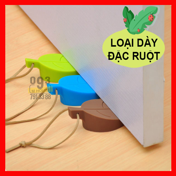 Chặn cửa cao su ngăn cửa khóa cửa an toàn chiếc lá