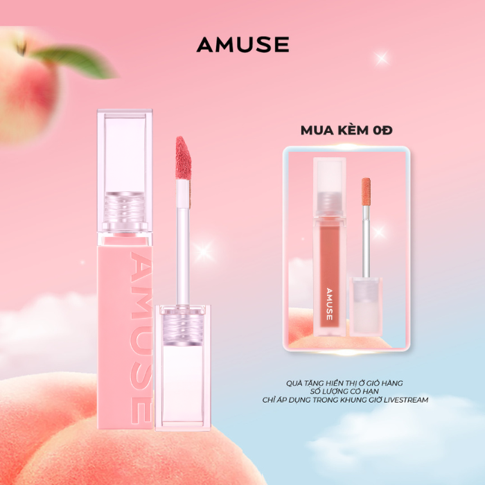 Son tint velvet amuse chou velvet thuần chay